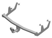 Фаркоп RN 06 для RENAULT Sandero I, Stepway I 2009-2013, Автос, нагрузка 1000/75 кг. С подрезкой бампера от магазина ФаркопРос